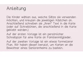 Vorschau - Arbeitsblätter - Schreibhilfe: Schöne Grüße für Weihnachtskarten formulieren - Seite 1