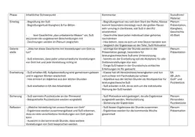 Vorschau - Stundenentwürfe - Gottesvorstellung, Klasse 5 (Präsentation, ABs, Lernziele) - Seite 1