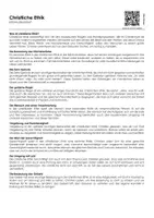 Vorschau - Arbeitsblätter - Christliche Ethik - Seite 1