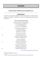 Vorschau - Unterrichtsreihen - Klausur zu Eichendorffs Gedicht "Die Rückkehr" - Seite 2
