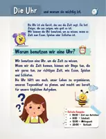 Vorschau - Arbeitsblätter - Uhrzeit-Komplettpaket Von Stunden & Minuten und malen nach zahlen - Seite 1