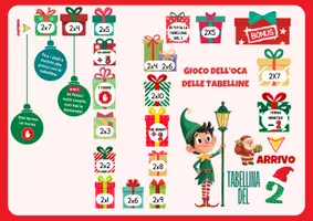 anteprima - Audio - TABELLINE DI NATALE - IL GIOCO DELL'OCA - Pagina 2