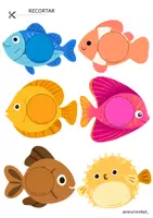 Vista previa - Juegos / Gamificación - ¡ Atrapa peces ! Material motivador para trabajar cualquier contenido - página 2