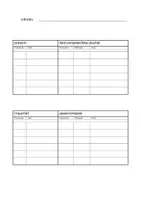 Vorschau - Arbeitsblätter - Französisch Konjugationen Tabelle 2 - Deckblatt