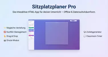 Vorschau - Anderer Materialtyp - SitzplatzplanerPro – Der digitale Sitzplan-Generator - Deckblatt