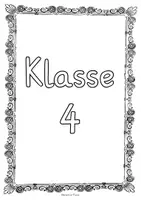 Vorschau - Arbeitsblätter - Meine Grundschulzeit - Portfolio - Klasse 4 - Seite 1