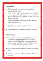 Vorschau - Fördermaterial/Inklusion - Lernwörter mit verschiedenen Techniken trainieren - Seite 1