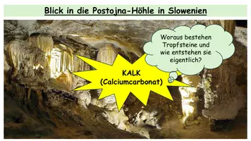Vorschau - Stundenentwürfe - Kalk und Kalkkreislauf - Interaktive Unterrichtsstunde mit Arbeitsblatt, QR-Codes und Lösungen (Kl. 9/10) - Seite 3