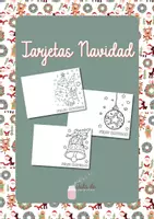 Vista previa - Manualidades / Dibujos para colorear - Tarjetas de Navidad para colorear - Portada