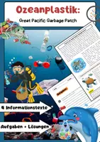 Vorschau - Arbeitsblätter - Ozeanplastik: Great Pacific Garbage Patch - Deckblatt