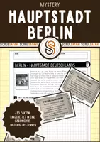 Vorschau - Aufgabenkarten - Mystery: Berlin als Hauptstadt Deutschlands - Deckblatt