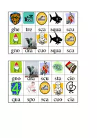 anteprima - Materiale di supporto/inclusione - tombola dei "suoni difficili" - Pagina 1