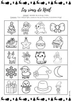 Aperçu - Feuilles d'exercices - 15 - Les rimes de Noël - Page de couverture