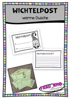 Vorschau - Arbeitsblätter - Wichtelpost - Briefvorlage - kreative Weihnachtsaktion - Deckblatt