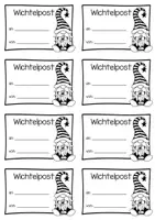 Vorschau - Arbeitsblätter - Wichtelpost - Briefvorlage - kreative Weihnachtsaktion - Seite 3