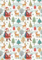 Vorschau - Arbeitsblätter - Lese-Domino Nikolaus - Bastelvorlage - DaZ/DaF / Deutsch (Lesespiel) - Seite 2