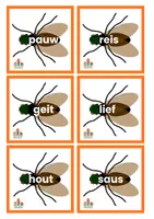 Voorbeeld - Vliegenmepperspel tweetekenklanken - Voorblad