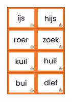 Voorbeeld - propjesdictee tweetekenklanken - Pagina 3
