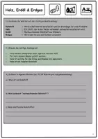 Vorschau - Arbeitsblätter - Rohstoffe Holz - Erdöl - Erdgas SEK I - Seite 1
