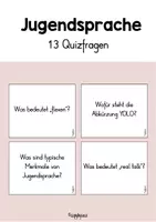Vorschau - Arbeitsblätter - JUGENDSPRACHE - Materialpaket - Seite 1