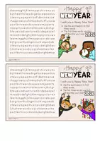 Vorschau - Arbeitsblätter - Happy New Year Wordsearch | Orakel | Oracle | Silvester | 2026 und 2027 - Seite 2