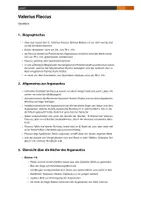 Vorschau - Lehrpläne/Lehrermaterial - Überblick zu Valerius Flaccus - Lateinunterricht - Seite 1