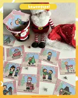 Voorbeeld - Kerst beweegkaarten - Voorblad