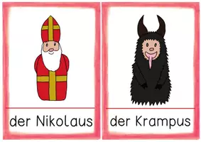 Vorschau - Arbeitsblätter - Weihnachten in anderen Ländern: Schneiden & kleben / kletten - Seite 2