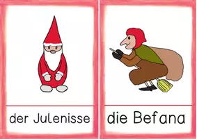 Vorschau - Arbeitsblätter - Weihnachten in anderen Ländern: Schneiden & kleben / kletten - Seite 3