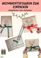 Vorschau - Mal- und Bastelvorlagen - DIY - Weihnachtsgeschenke - Highlight - Deckblatt