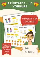 Vorschau - Arbeitsblätter - ¡APÚNTATE! 1 - U0 Vorkurs - KAPITELSET - Seite 1