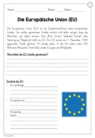 Vorschau - Arbeitsblätter - Arbeitsblatt: Europäische Union (EU) - Seite 3
