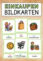 Vorschau - Bildkarten - EINKAUFEN & GELD (Bild- und Wortkarten DAF/DAZ) - Deckblatt