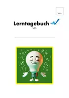 Vorschau - Anderer Materialtyp - Lerntagebuch für die Lernreise 2026 - Deckblatt
