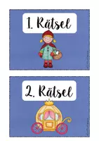 Vorschau - Arbeitsblätter - Escape Room Märchen (Klasse 5-6) - Spiel - Rätsel - Seite 3