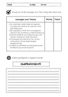 Vorschau - Arbeitsblätter - Bewerbung schreiben Arbeitsblätter: Anschreiben, Lebenslauf, Qualifikationen - Seite 2