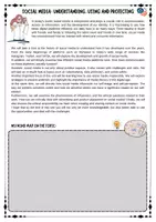 Vorschau - Unterrichtsreihen - All about Social Media - English - Use of Social Media / Opportunities and Risks / Influencers / data protection / consumption / Media addiction - grades 8 9 10 11 - Seite 2