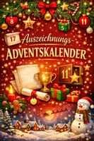 Vorschau - Arbeitsblätter - Auszeichnungs - Adventskalender für die Klasse (Weihnachten) - Deckblatt