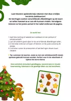 Voorbeeld - Kerstmis Zoekkaarten – Tellen & Kijken voor Kleuters - Pagina 1