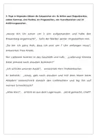 Vorschau - Arbeitsblätter - Die wörtliche Rede - Arbeitsblatt - Seite 3