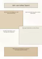 Vorschau - Arbeitsblätter - Wir- Gefühl, Klassenzusammenhalt Reflexion - Deckblatt