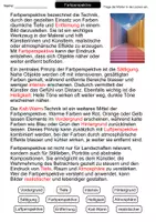 Vorschau - Arbeitsblätter - Farbperspektive – Materialpaket Kunstunterricht | Raumwirkung & Bildgestaltung - Seite 3