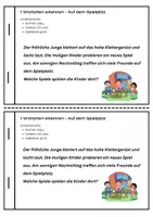 Vorschau - Arbeitsblätter - Deutsch- Mini-Heft: Wir wiederholen die Wortarten - Seite 2