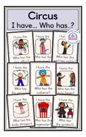 Vorschau - Spiele - Circus - I have... Who has...? Game - Deckblatt