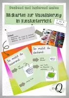 Vorschau - Präsentationen/Tafelbilder - Bildkarten deckend und lasierend malen - Deckblatt