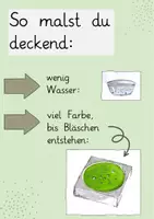 Vorschau - Präsentationen/Tafelbilder - Bildkarten deckend und lasierend malen - Seite 2