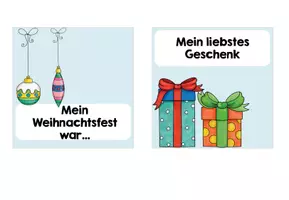 Vorschau - Bildkarten - Erzählkarten: Weihnachtsferien (Kl. 1 - 4) - Seite 2