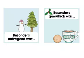 Vorschau - Bildkarten - Erzählkarten: Weihnachtsferien (Kl. 1 - 4) - Seite 3