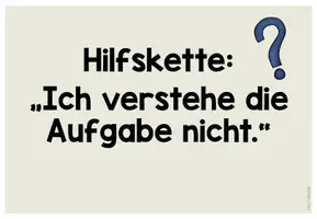 Vorschau - Poster - Hilfskette: Aufgaben verstehen (Visualisierung) - Seite 1