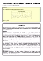 Vorschau - Merkblätter - HOW TO WRITE A REVIEW – Guide & Samples (C1 Advanced) - Seite 3